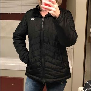 North Face reversible winter coat. Black.